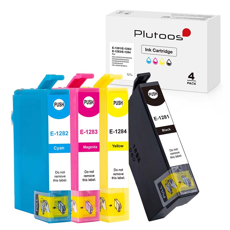 Epson T1281 T1282 T1283 T1284 Patrone XXL kompatibel, 4er Farbset