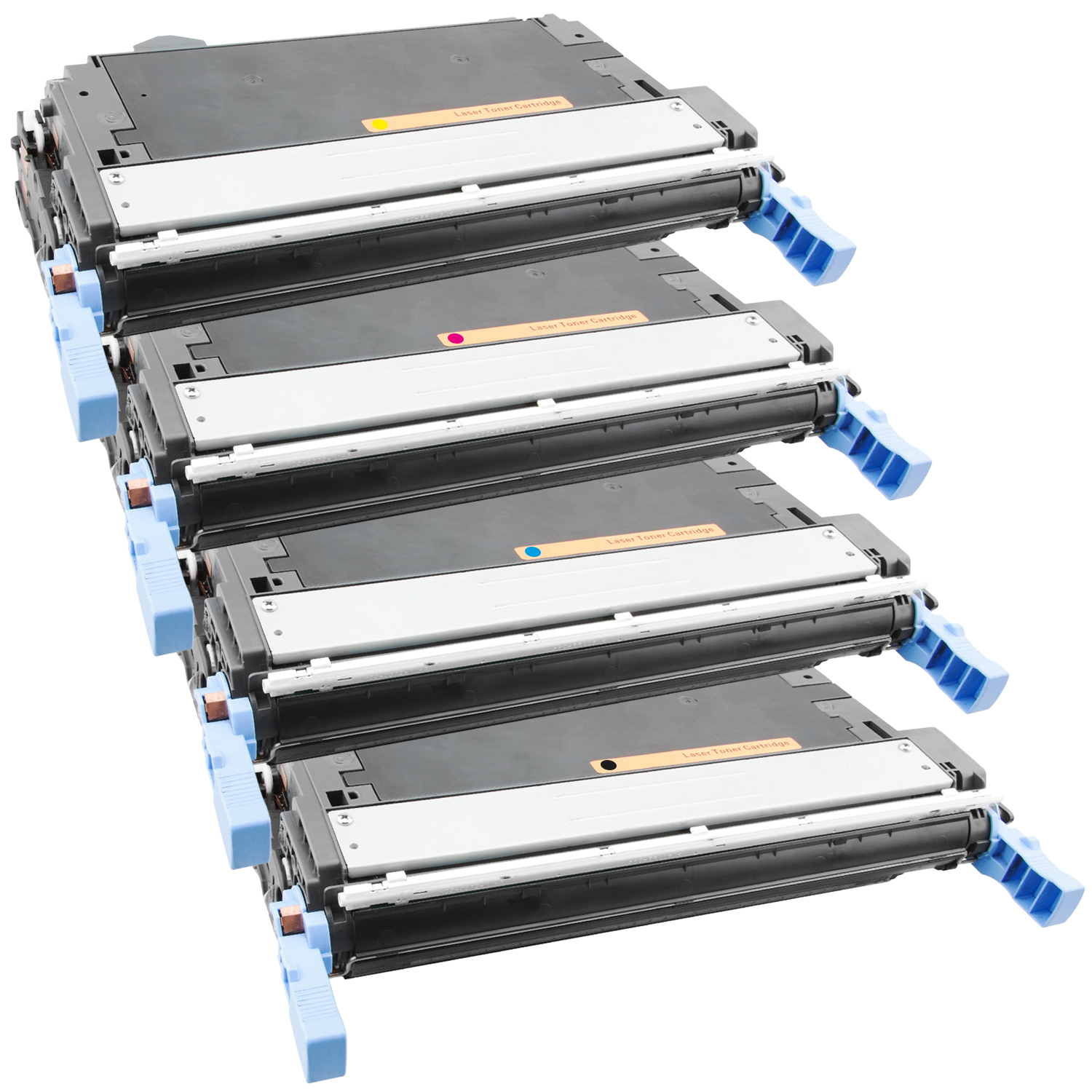 HP Q6460A, Q6461A, Q6462A, Q6463A Toner XXL kompatibel, 4er Farbset