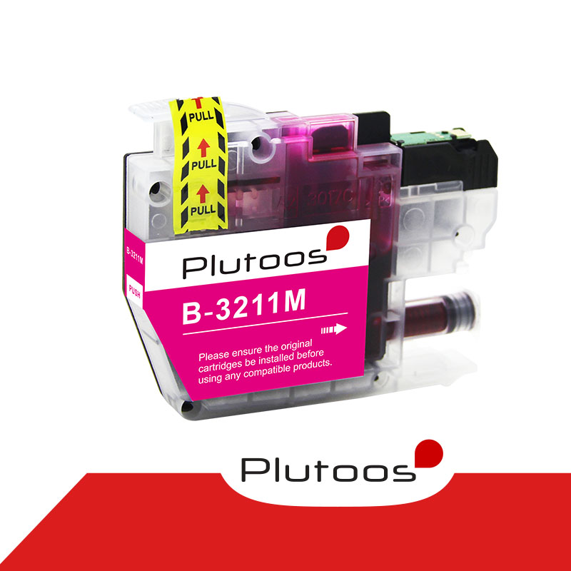 Plutoos LC-3211 Magenta Druckerpatronen kompatibel zu Brother LC3211M
