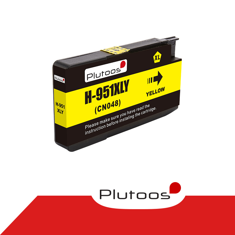 Plutoos 951XL Yellow Druckerpatronen kompatibel zu HP 951 XL CN048AE