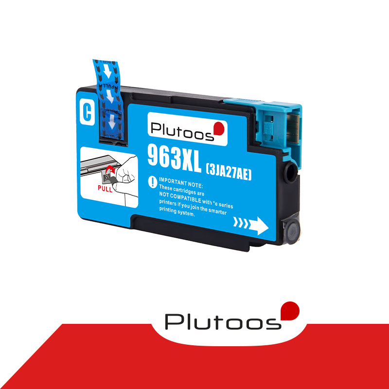 Plutoos 963XL Cyan Druckerpatronen kompatibel zu HP 963 XL 3JA27AE