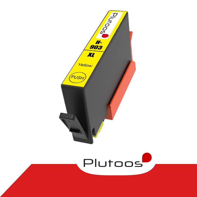Plutoos 903XL Yellow Druckerpatronen kompatibel zu HP 903 XL T6M11AE