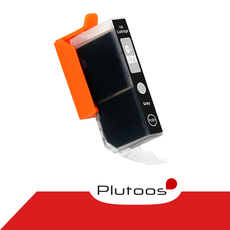 Plutoos CLI-521 Grey Druckerpatronen kompatibel zu Canon CLI521 2937B001