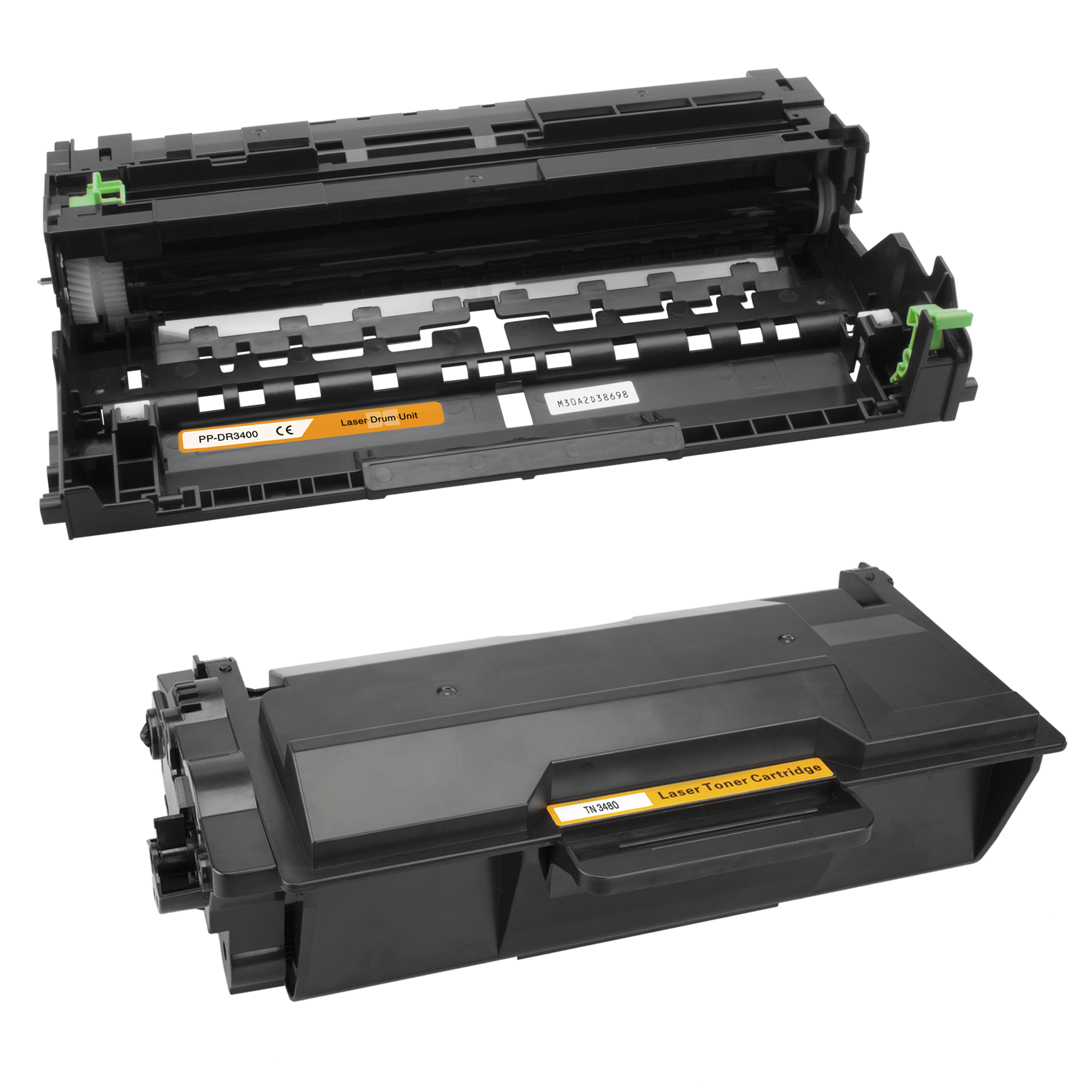 Brother TN3480 & DR-3400 Toner XXL & Trommel kompatibel
