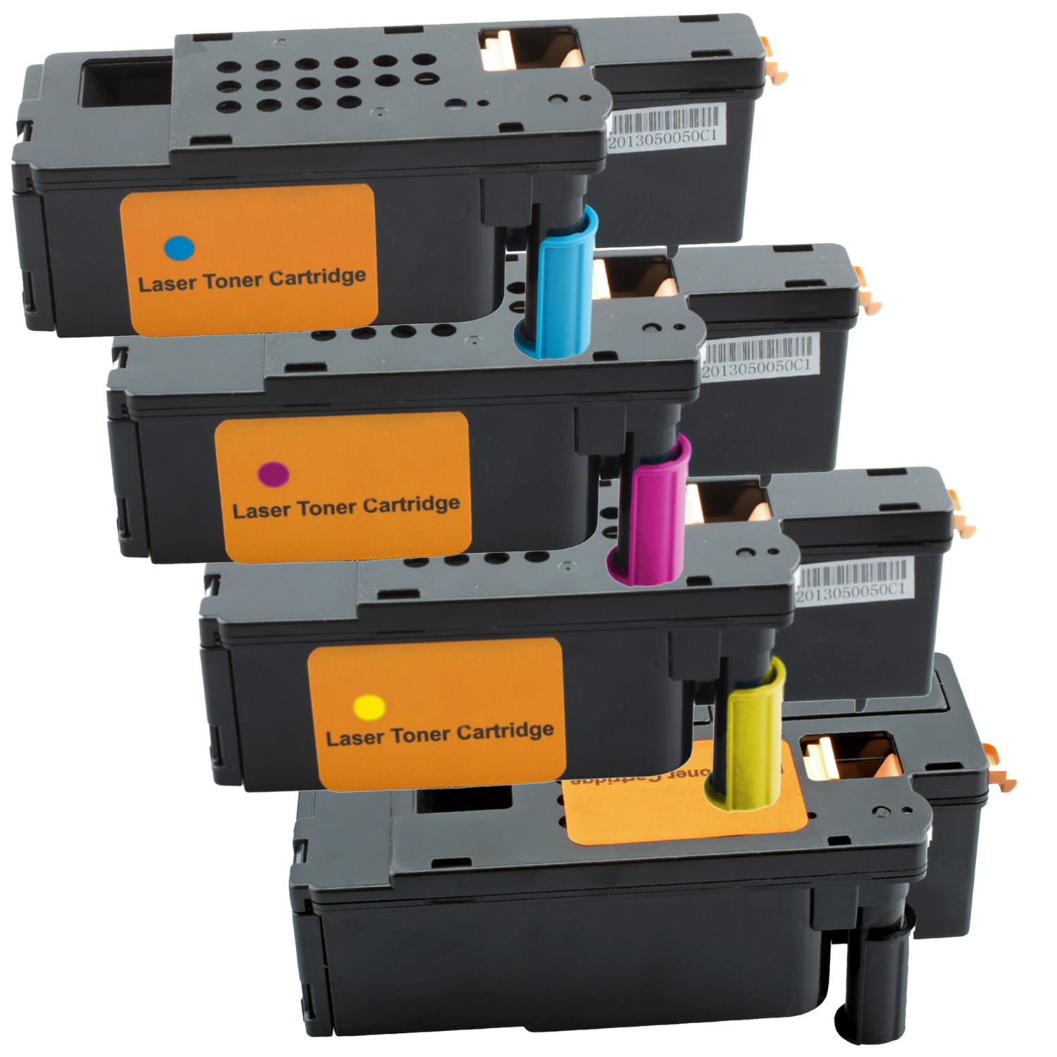 Dell 1250 Toner XXL kompatible, 4er Farbset