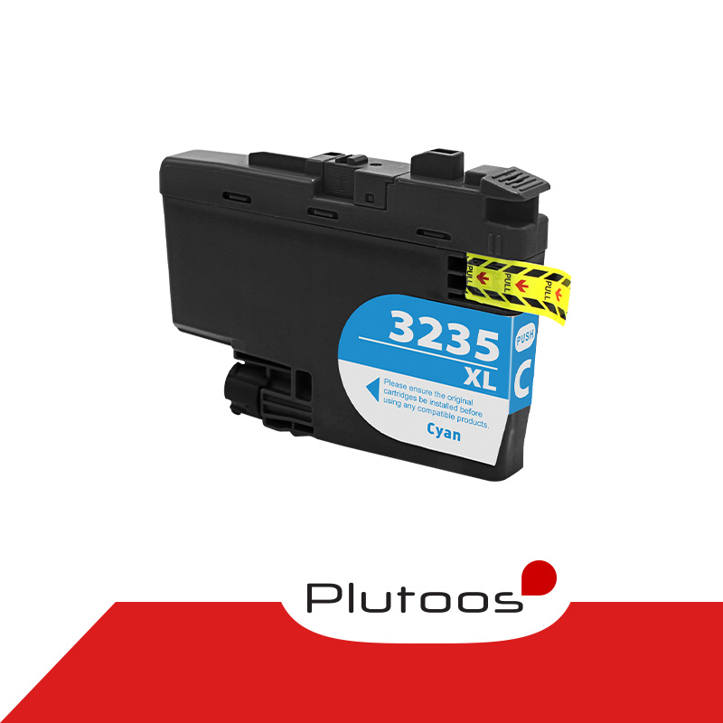 Plutoos LC-3235XL Cyan Druckerpatronen kompatibel zu Brother LC3235 XL