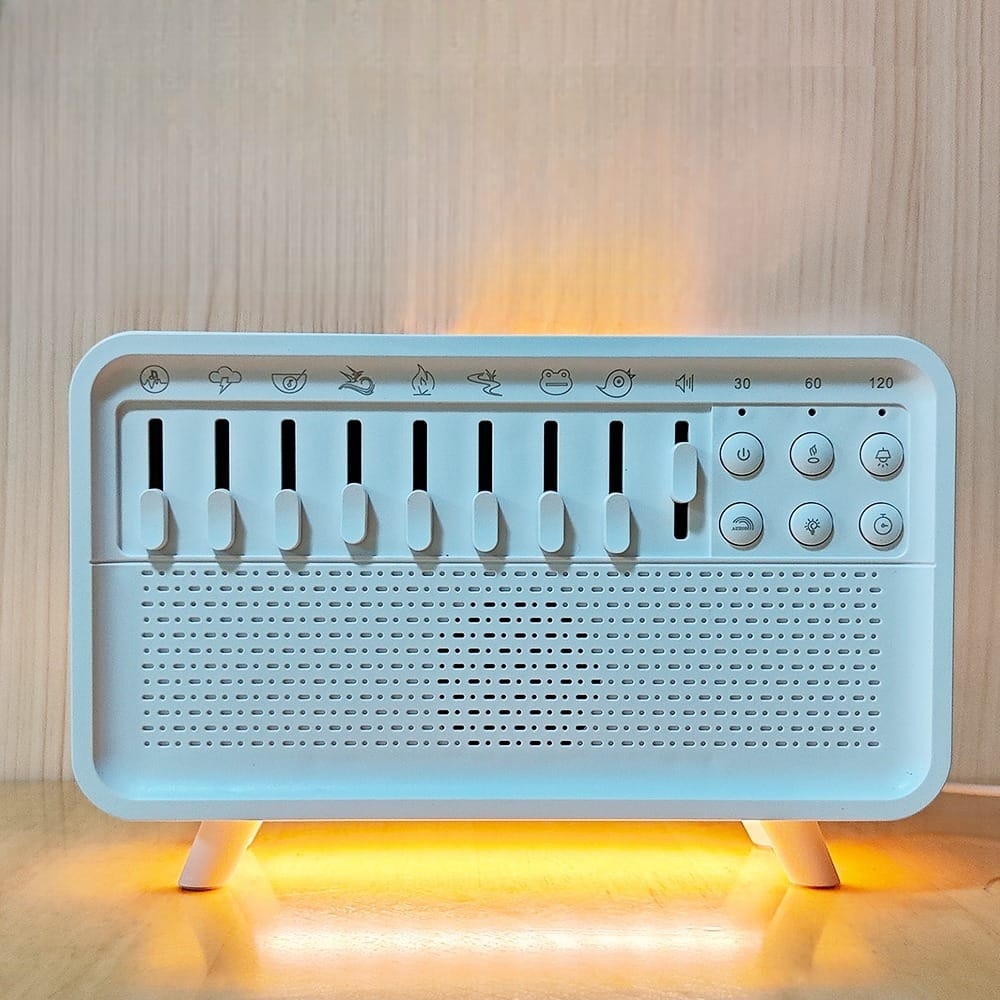 Plutoos White Noise Einschlafmaschine mit Diffusor