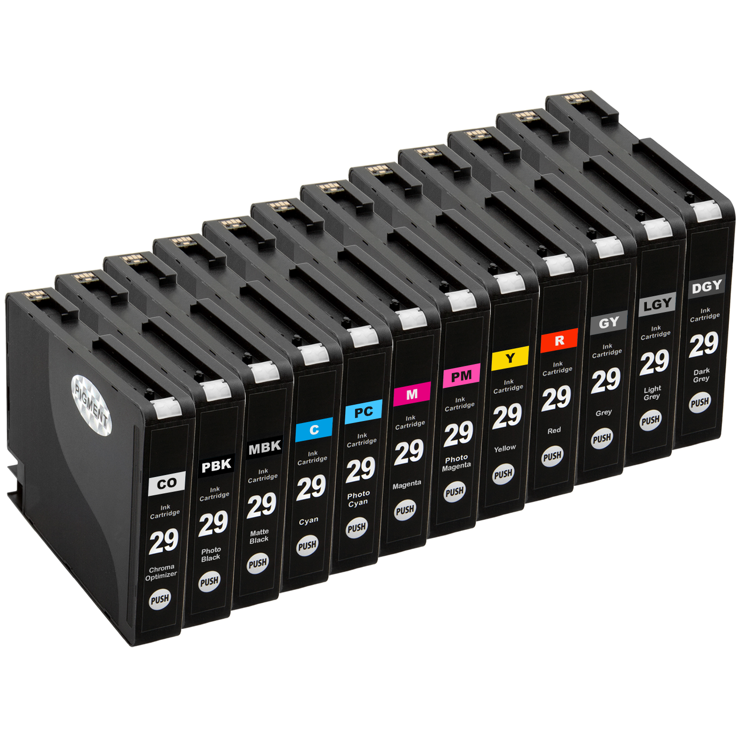 Canon PGI-29 Patrone XXL kompatibel, 12er Farbset