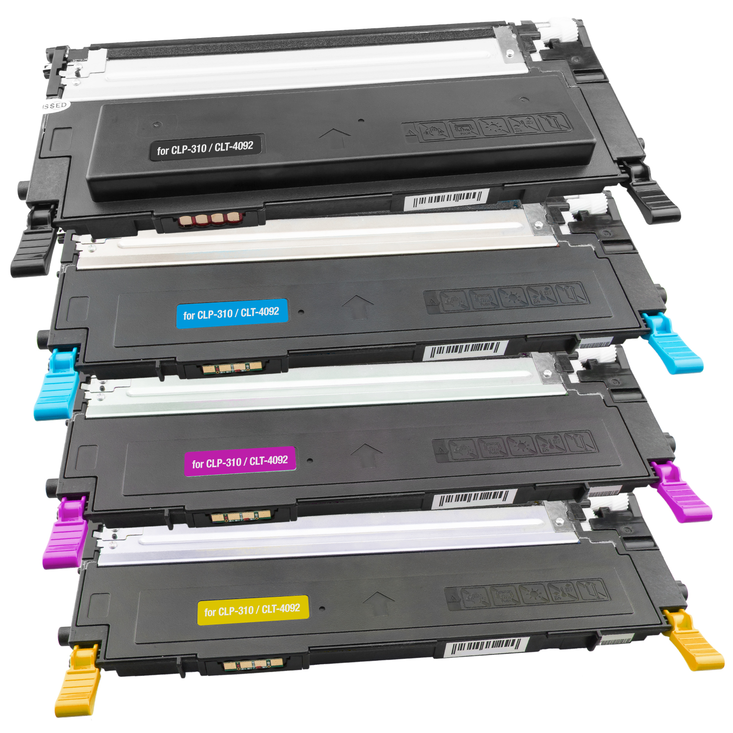 Samsung CLT-4092S CLP-310 Toner XXL kompatibel, 4er Farbset