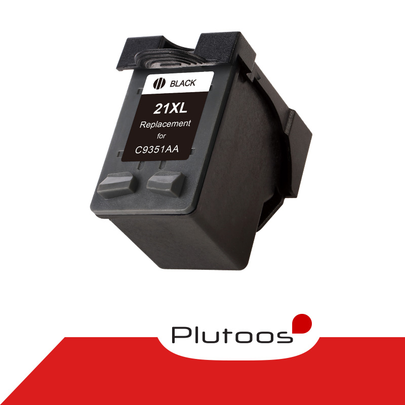 Plutoos 21 Black Druckerpatronen kompatibel zu HP 21 C9351CE
