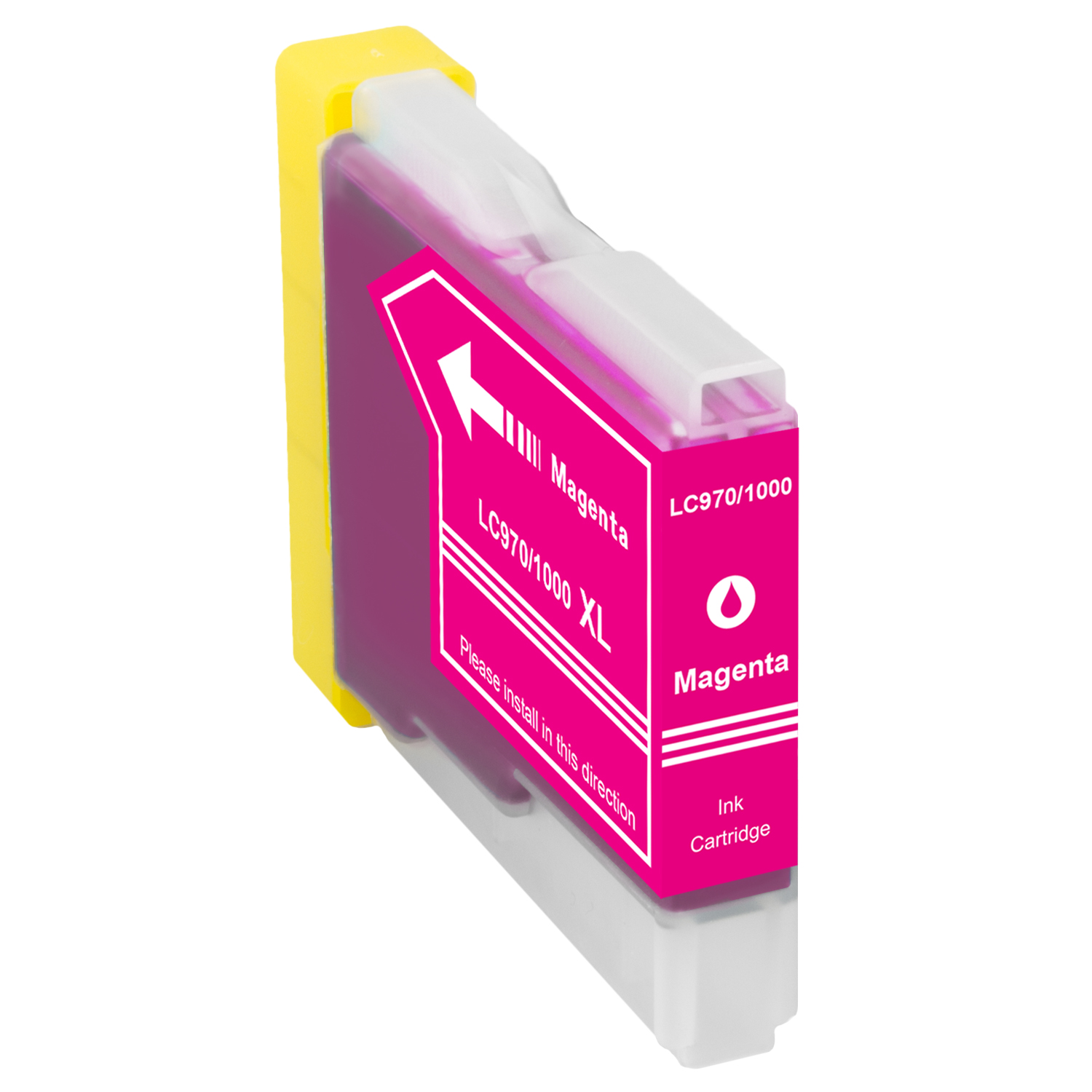 Brother LC-970 LC1000 LC960 Patrone kompatibel, Magenta (LC-970M)