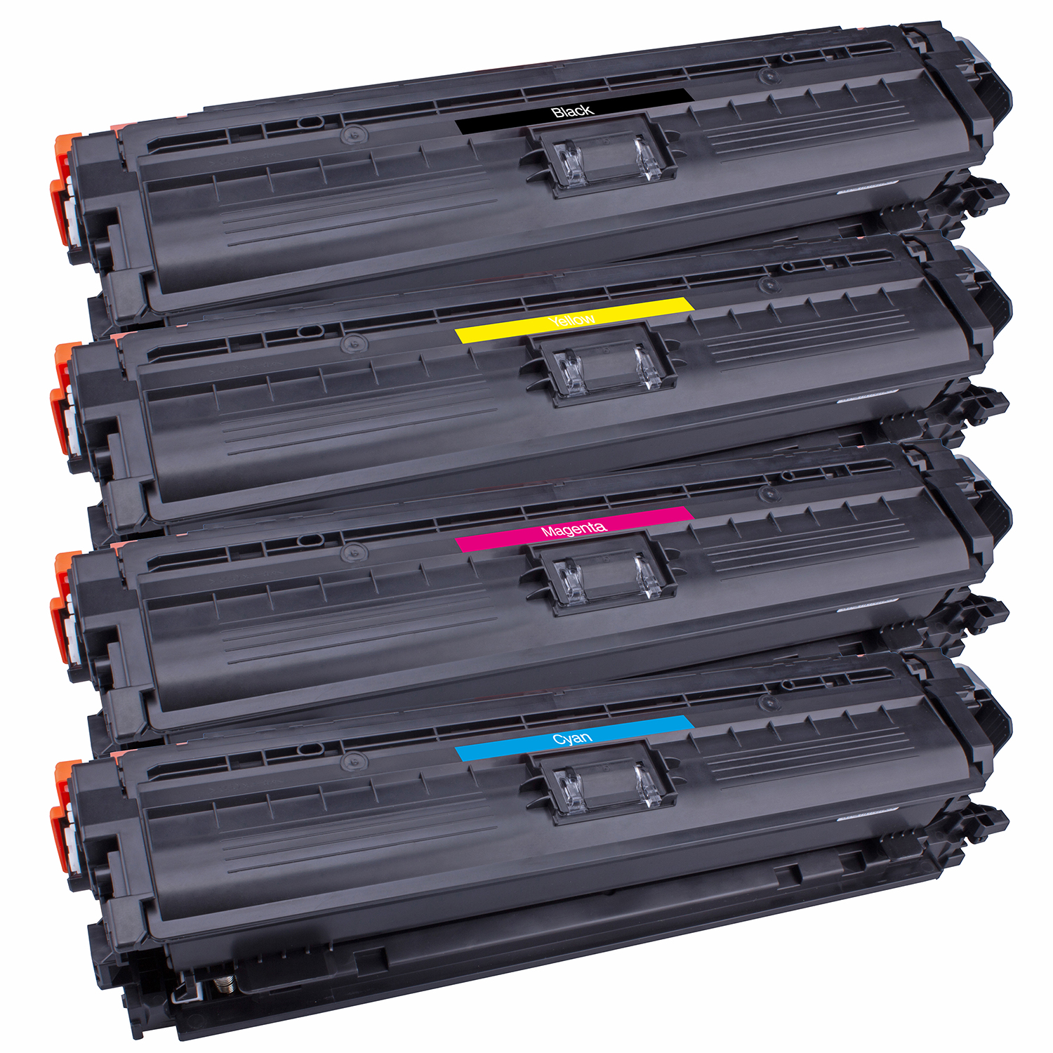 HP CE340A, CE341A, CE342A, CE343A Toner XXL kompatibel, 4er Farbset