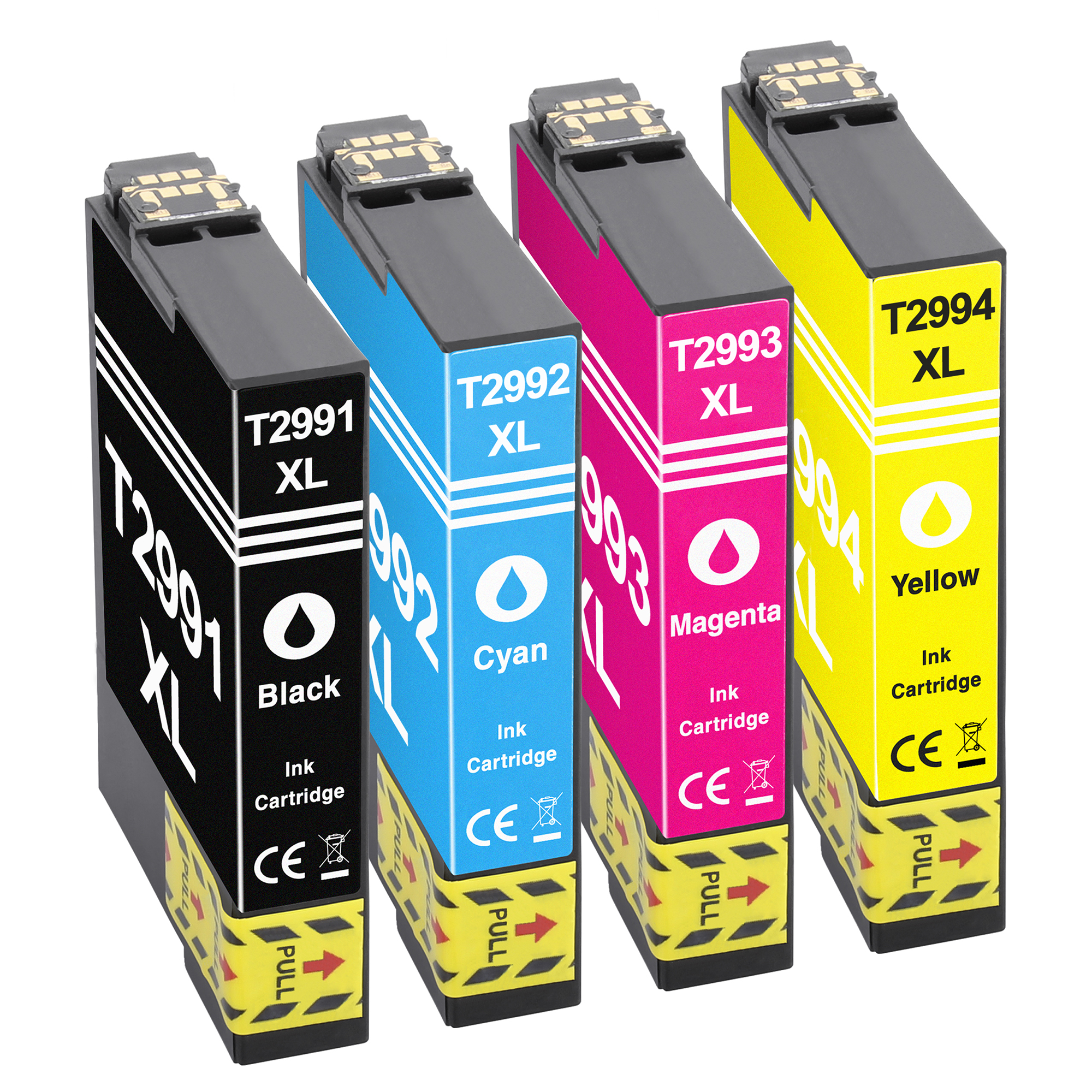 Epson T2991 T2992 T2993 T2994 Patrone XXL kompatibel, 4er Farbset