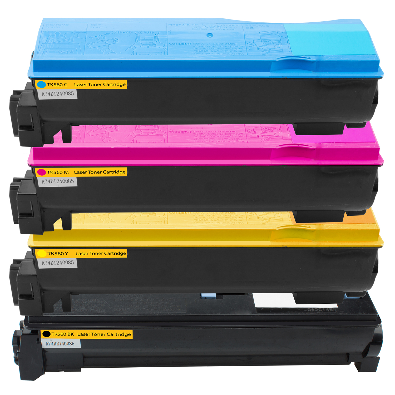 Kyocera TK-560  Toner XXL  kompatibel, 4er Farbset