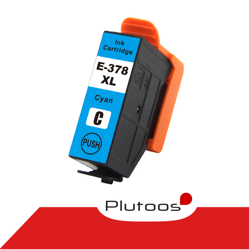Plutoos 378XL Cyan Druckerpatronen kompatibel zu Epson 378 XL C13T37824010
