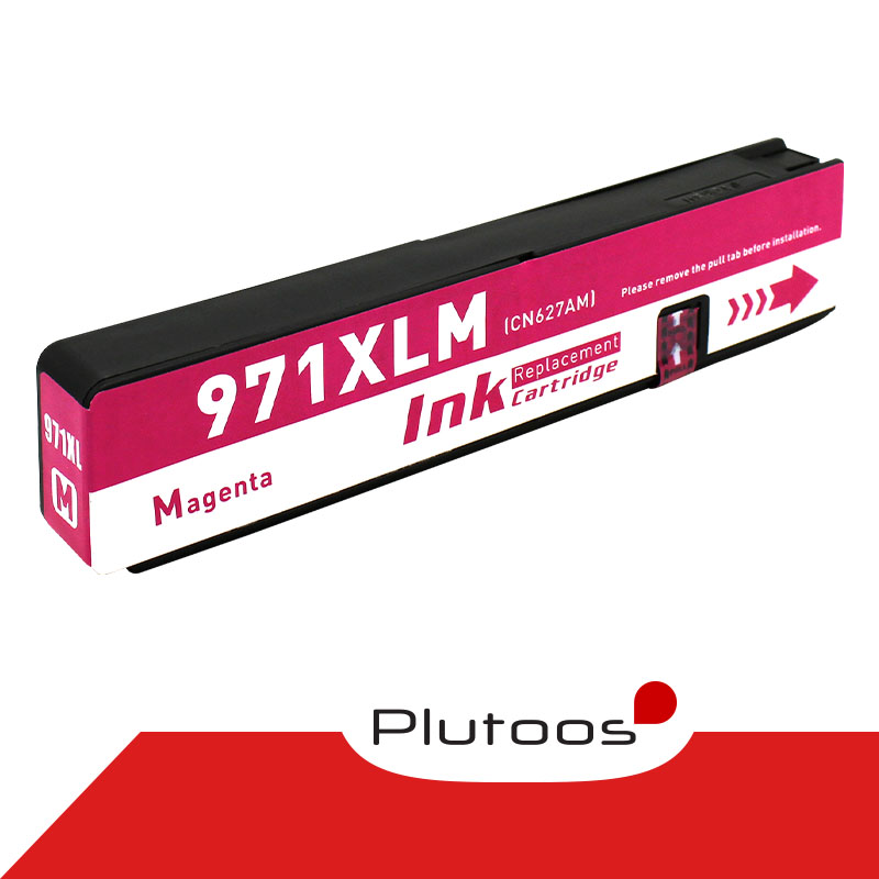 Plutoos 971XL Magenta Druckerpatronen kompatibel zu HP 971 XL CN627AE