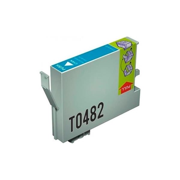 Epson T0482 Patrone XXL kompatibel, cyan (C13T04824010)