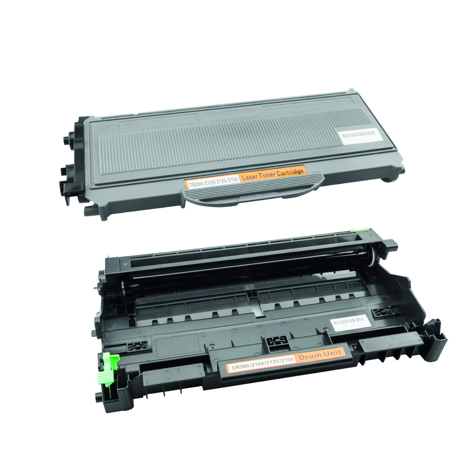 Brother TN2120 & DR-2100 Toner XXL & Trommel kompatibel, Black