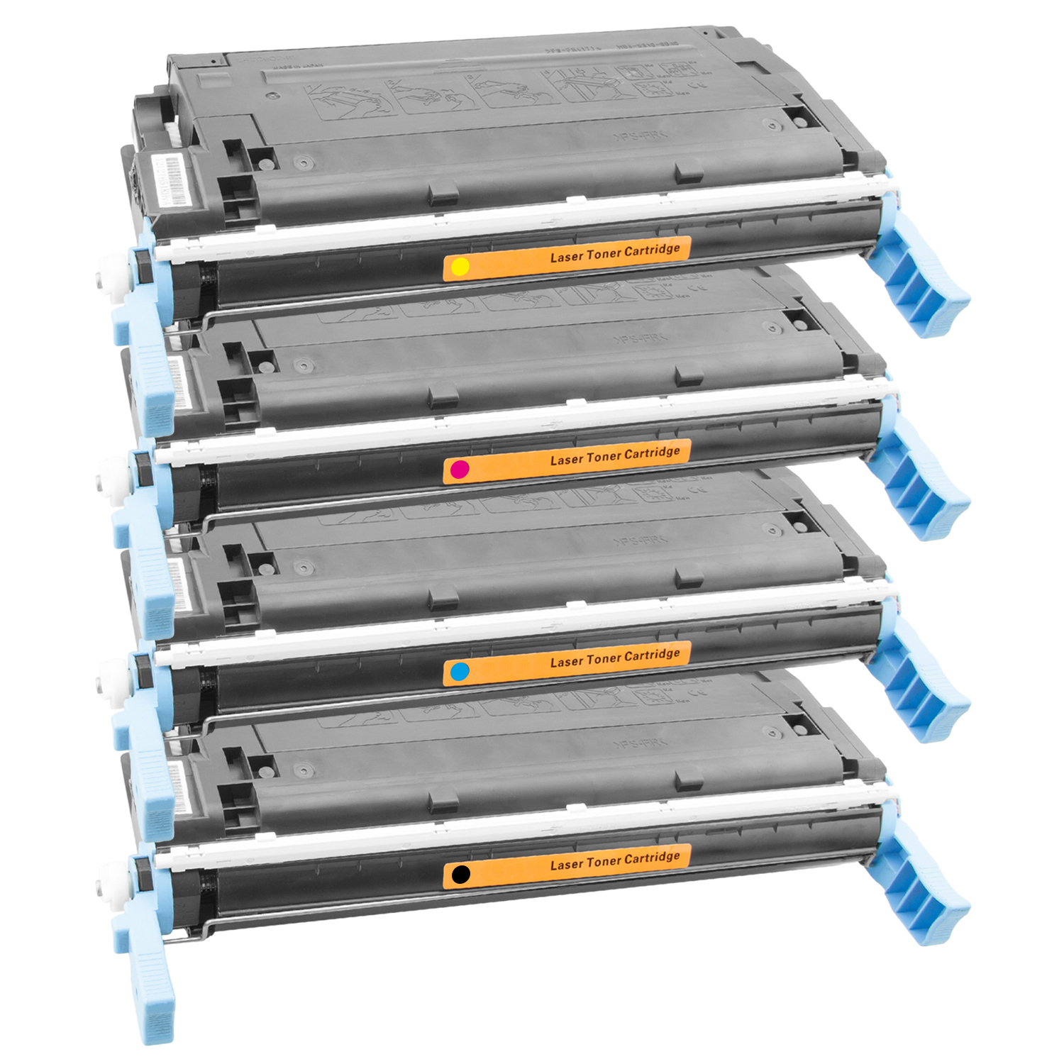 HP C9730A, C9731A, C9732A, C9733A, Toner XXL kompatibel, 4er Farbset