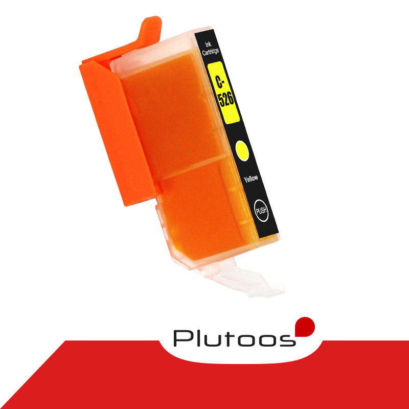 Plutoos CLI-526 Yellow Druckerpatronen kompatibel zu Canon CLI526 4543B001