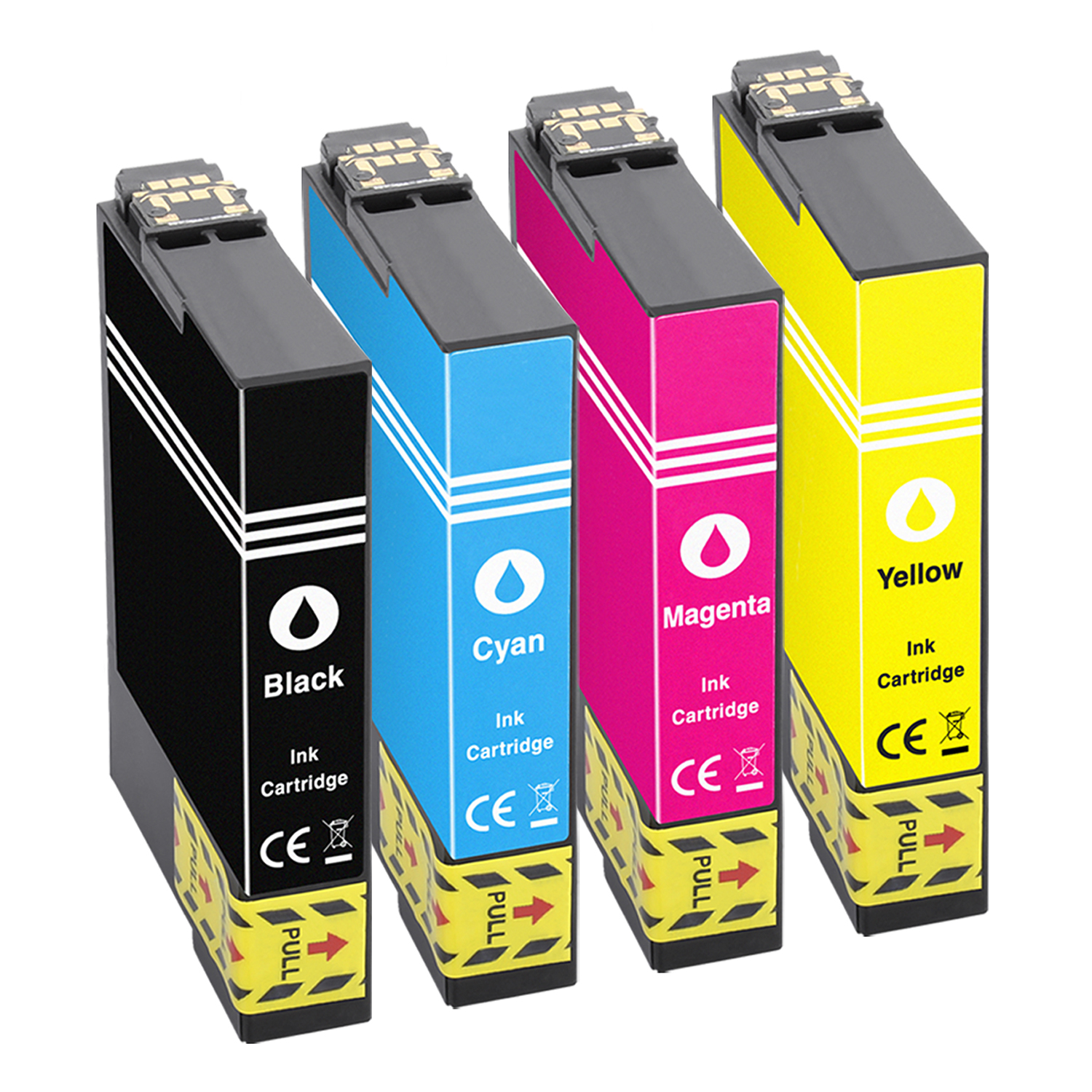 Epson T0611 T0612 T0613 T0614 Patrone XXL kompatibel, 4er Farbset