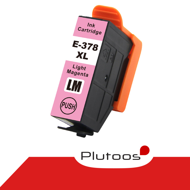 Plutoos 378XL Light Magenta Druckerpatronen kompatibel zu Epson 378 XL C13T37864010
